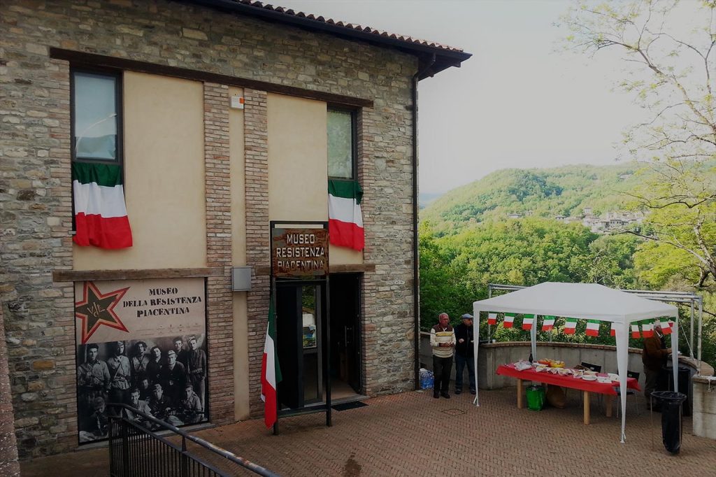 Ingresso del Museo della resistenza Piacentina