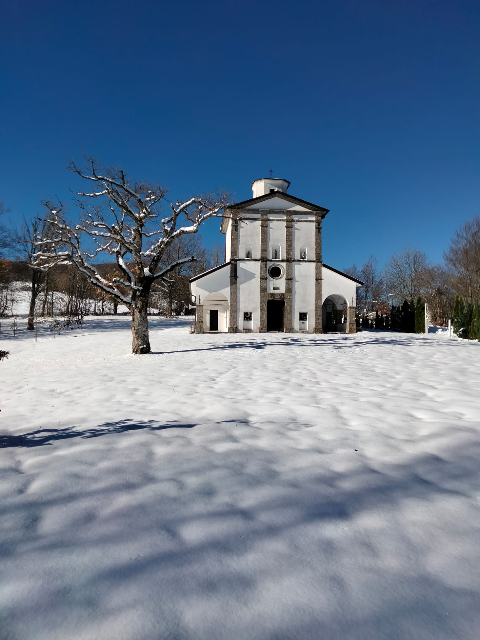 Neve a Santa Franca Morfasso