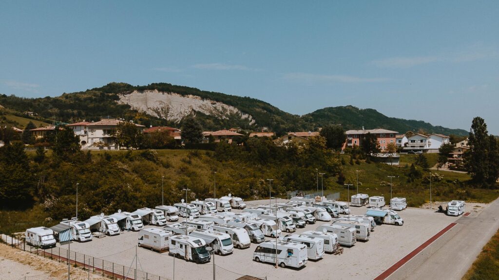Area camper di Lugagnano