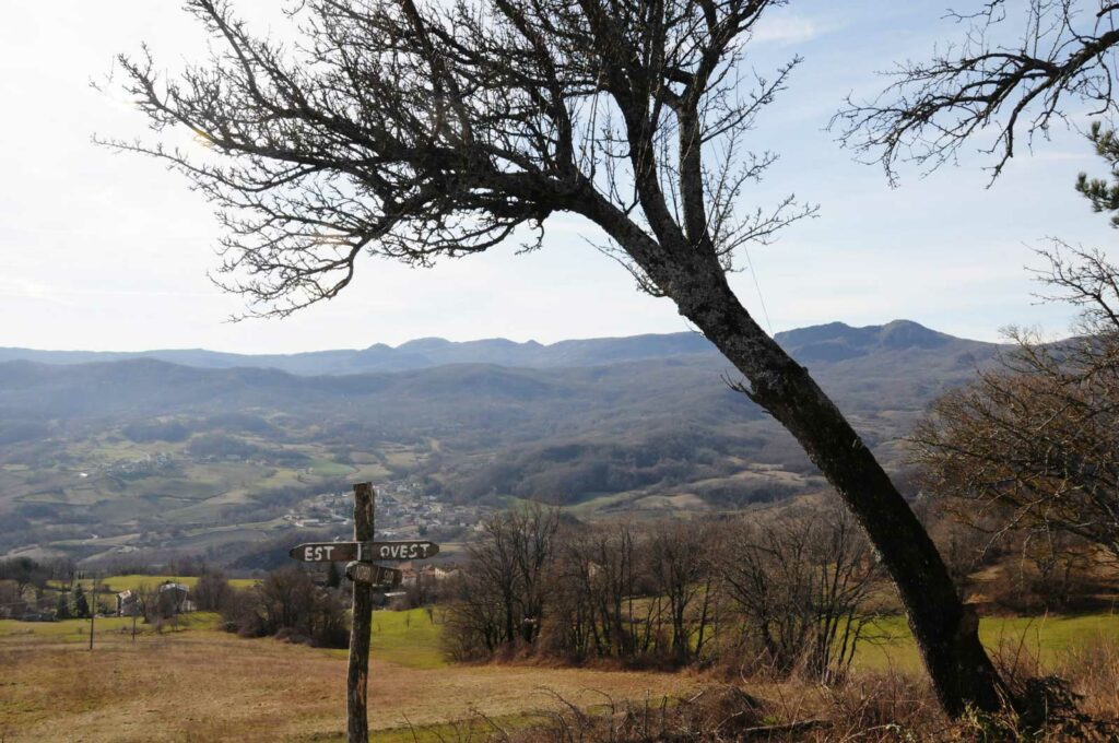 Panorama del crinale Alta Val D'Arda