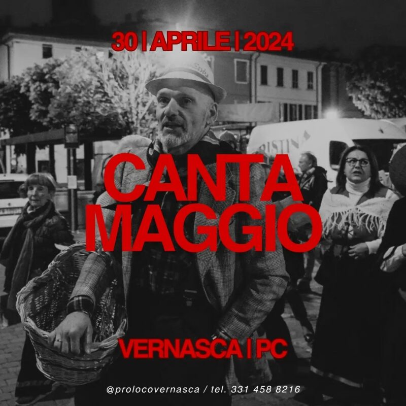 Cantamaggio Vernasca 2024 Alta Val d'Arda