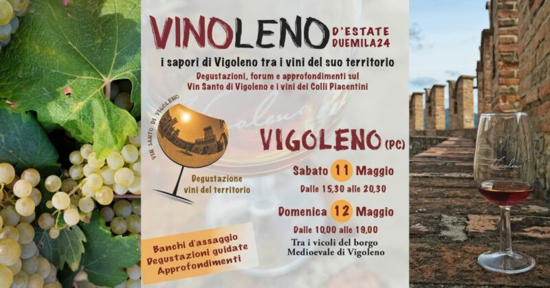 Vinoleno d'estate - festival del vino a Vigoleno 2024