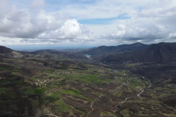 vista dell'Alta Val d'Arda