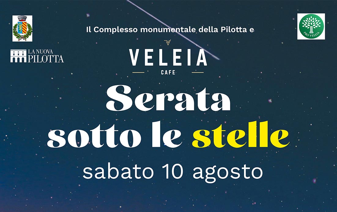 serata sotto le stelle a veleia