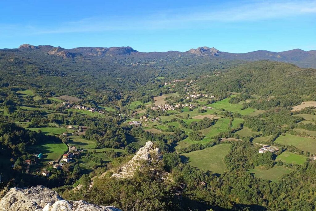 Panorama a Rocca dei Casali