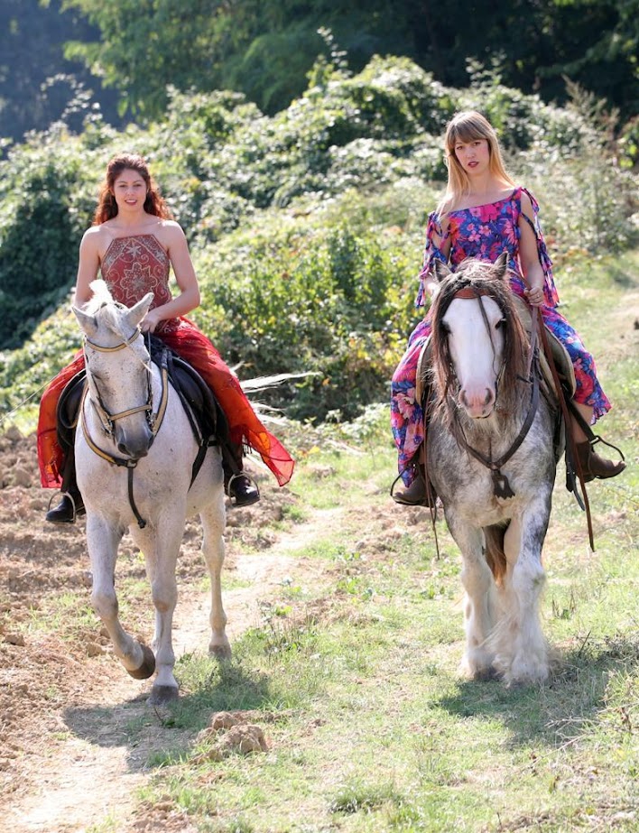 Uscita a cavallo tra Castell'Arquato e Vigoleno