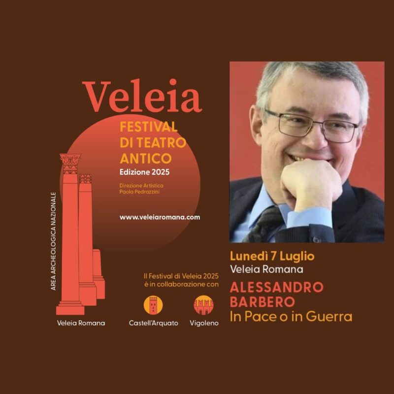 Alessandro Barbero - Festival Teatro Antico Veleia Romana