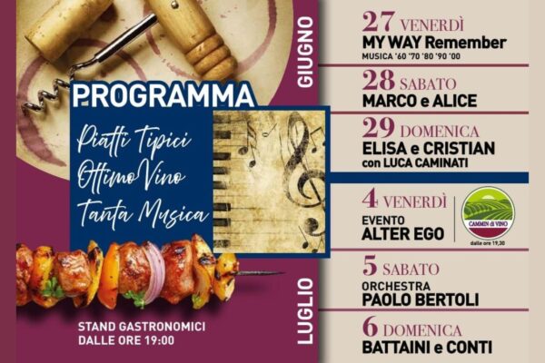 Festa del vino Bacedasco Basso Alta Val d'Arda